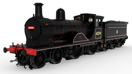 Rapido Trains 959511 GNoSR F Class No.62274 ‘Benachie’ – BR Lined Early Crest Dcc Sound (OO Gauge) Free Postage