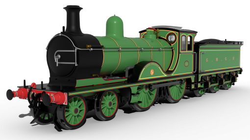 Rapido Trains 959512 GNoSR F Class No.49 ‘Gordon Highlander’ – GNoSR Green Railtour Condition Dcc Sound (OO Gauge) Free Postage