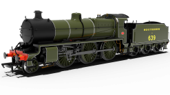 Rapido Trains 992001 SR U Class No.A639 – SR Lined Olive Dcc Ready 21 Pin Socket (OO Gauge) Free Postage