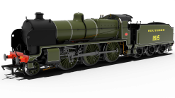 Rapido Trains 992002 SR U Class No.1615 – SR Lined Olive Dcc Ready 21 Pin Socket (OO Gauge) Free Postage