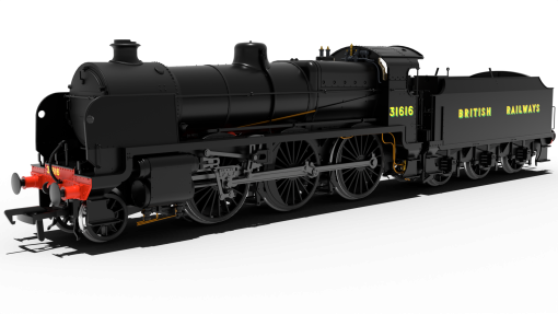 Rapido Trains 992505 SR U Class No.31616 – BR Black w/ Sunshine Lettering Dcc Sound (OO Gauge) Free Postage