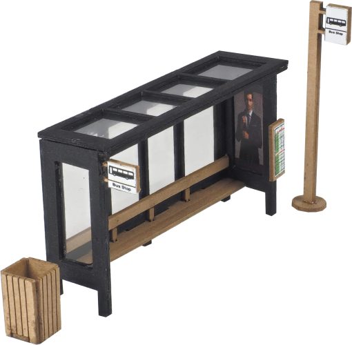 Metcalfe PO525 Bus Shelter (OO Gauge)