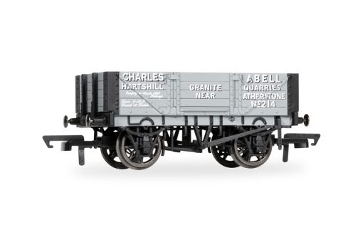 Hornby R60294 Charles Abell No214 - 4 Plank Wagon (ERA 2) (OO Gauge)