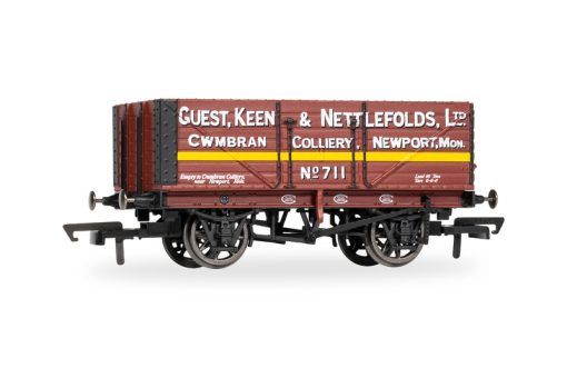 Hornby R60296 Guest Keen & Nettlefolds No 117 - 7 Plank Wagon (ERA 2) (OO Gauge)