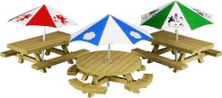 Metcalfe PO510 Picnic Tables (OO Gauge)
