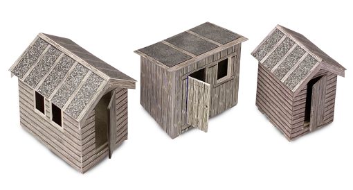 Metcalfe PO512 Garden Sheds (OO Gauge)