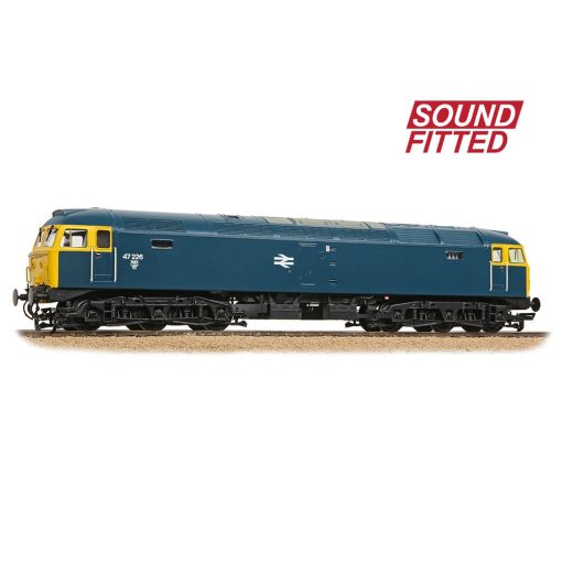 Bachmann Branchline 35-411ASF Class 47/0 47226 BR Blue Dcc Sound (OO Gauge) Free Postage
