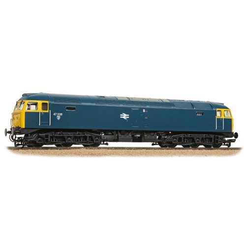 Bachmann Branchline 35-411B Class 47/0 47238 BR Blue Dcc Ready 22 Pin Socket (OO Gauge) Free Postage