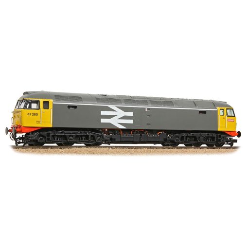 Bachmann Branchline 35-416 Class 47/0 47280 BR Railfreight Grey Dcc Ready 22 Pin Socket (OO Gauge) Free Postage