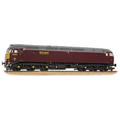 Bachmann Branchline 35-431 Class 47/4 47826 WCRC Maroon Dcc Ready 22 Pin Socket (OO Gauge) Free Postage