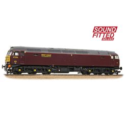 Bachmann Branchline 35-431SFX Class 47/4 47826 WCRC Maroon Dcc Sound Deluxe (OO Gauge) Free Postage
