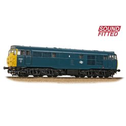 Bachmann Branchline 35-804SF Class 31/1 31101 BR Blue Dcc Sound (OO Gauge) Free Postage