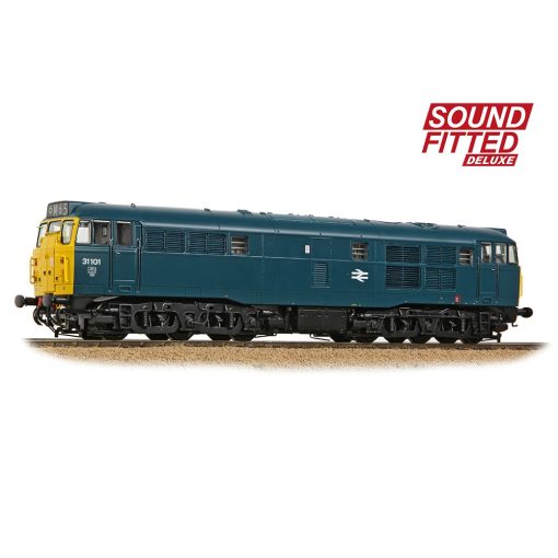 Bachmann Branchline 35-804SFX Class 31/1 31101 BR Blue Dcc Sound Deluxe (OO Gauge) Free Postage