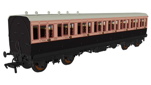Rapido Trains 978103 LSWR ‘Evolution’ Non-Corridor Third No.1309 (OO Gauge)