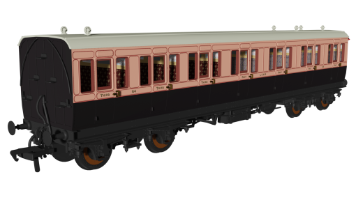 Rapido Trains 978104 LSWR ‘Evolution’ Non-Corridor Composite No.84 (OO Gauge)