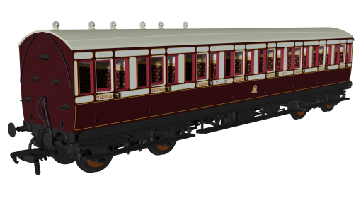Rapido Trains 978109 Caledonian ‘Evolution’ Non-Corridor Third No.1074 (OO Gauge)