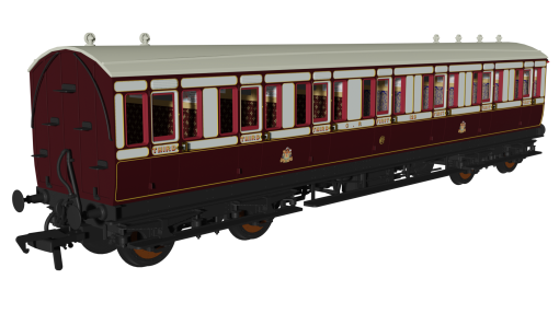 Rapido Trains 978110 Caledonian ‘Evolution’ Non-Corridor Composite No.129 (OO Gauge)