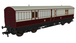 Rapido Trains 978112 Caledonian ‘Evolution’ Non-Corridor Full Brake No.34 (OO Gauge)