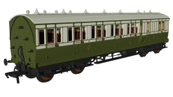 Rapido Trains 978114 Highland ‘Evolution’ Non-Corridor Brake Third No.9 (OO Gauge)