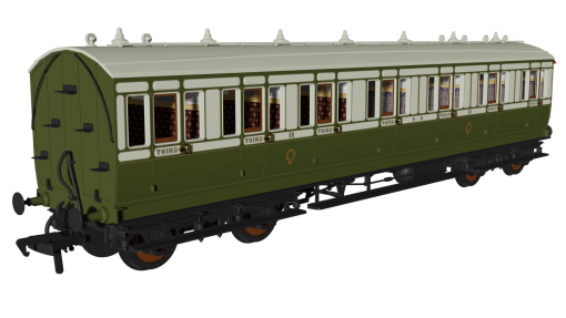 Rapido Trains 978116 Highland ‘Evolution’ Non-Corridor Composite No.11 (OO Gauge)