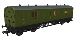 Rapido Trains 978118 Highland ‘Evolution’ Non-Corridor Full Brake No.70 (OO Gauge)