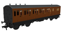 Rapido Trains 978126 London Transport ‘Evolution’ Non-Corridor Brake Third No.9633 (OO Gauge)