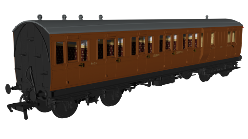 Rapido Trains 978126 London Transport ‘Evolution’ Non-Corridor Brake Third No.9633 (OO Gauge)