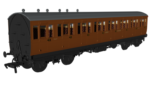 Rapido Trains 978127 London Transport ‘Evolution’ Non-Corridor Third No.9627 (OO Gauge)