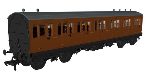 Rapido Trains 978128 London Transport Evolution’ Non-Corridor Composite No.9609 (OO Gauge)