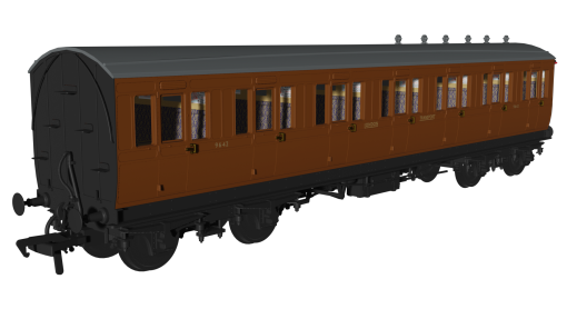 Rapido Trains 978129 London Transport Evolution’ Non-Corridor First No.9642 (OO Gauge)