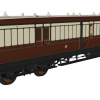 Rapido Trains 978136 GWR (pre-1904) ‘Evolution’ Non-Corridor Full Brake No.18 (OO Gauge)