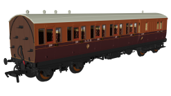 Rapido Trains 978138 L&Y ‘Evolution’ Non-Corridor Brake Third No.1475 (OO Gauge)