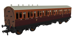 Rapido Trains 978139 L&Y ‘Evolution’ Non-Corridor Third No.2054 (OO Gauge)