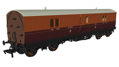 Rapido Trains 978142 L&Y ‘Evolution’ Non-Corridor Full Brake No.12 (OO Gauge)