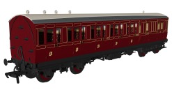 Rapido Trains 978144 GER ‘Evolution’ Non-Corridor Brake Third No.1048 (OO Gauge)