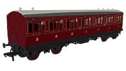 Rapido Trains 978146 GER ‘Evolution’ Non-Corridor Composite No.840 (OO Gauge)
