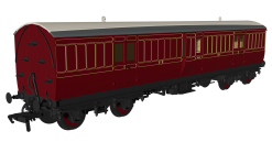 Rapido Trains 978148 GER ‘Evolution’ Non-Corridor Full Brake No.16 (OO Gauge)