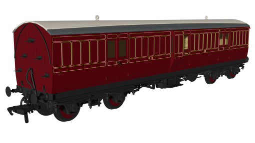 Rapido Trains 978148 GER ‘Evolution’ Non-Corridor Full Brake No.16 (OO Gauge)
