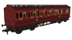 Rapido Trains 978150 NER ‘Evolution’ Non-Corridor Brake Third No.1374 (OO Gauge)