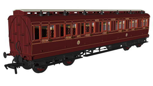 Rapido Trains 978152 NER ‘Evolution’ Non-Corridor Composite No.3071 (OO Gauge)