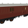 Rapido Trains 978206 LBSC Mahogany ‘Evolution’ Non-Corridor Full Brake No.155 (OO Gauge)