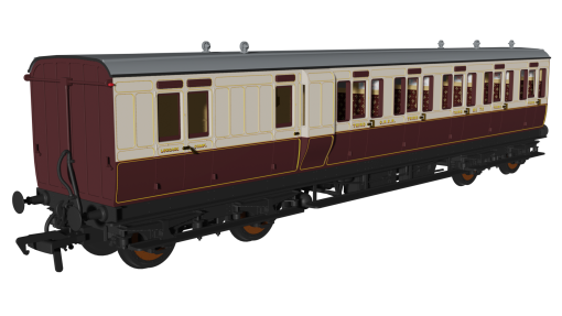 Rapido Trains 978208 GNoSR ‘Evolution’ Non-Corridor Carriage Brake Third No.70 (OO Gauge)