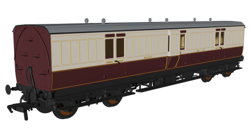 Rapido Trains 978212 GNoSR ‘Evolution’ Non-Corridor Full Brake No.76 (OO Gauge)