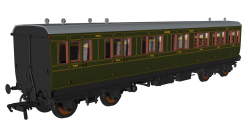 Rapido Trains 978216 SR Olive ‘Evolution’ Non-Corridor Composite No.5022 (OO Gauge)