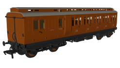 Rapido Trains 978220 LNER ‘Evolution’ Non-Corridor Carriage Brake Third No.51799 (OO Gauge)