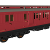 Rapido Trains 978226 BR Crimson ‘Evolution’ Non-Corridor Carriage Brake Third No.E51854E (OO Gauge)