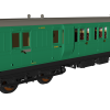 Rapido Trains 978232 BR Malachite ‘Evolution’ Non-Corridor Carriage Brake Third No.S8523 (OO Gauge)