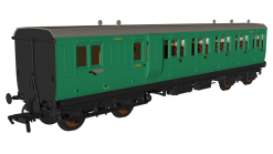 Rapido Trains 978232 BR Malachite ‘Evolution’ Non-Corridor Carriage Brake Third No.S8523 (OO Gauge)
