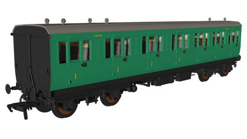 Rapido Trains 978234 BR Malachite ‘Evolution’ Non-Corridor Composite No.S9546 (OO Gauge)