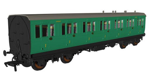 Rapido Trains 978235 BR Malachite ‘Evolution’ Non-Corridor First No.S9247 (OO Gauge)